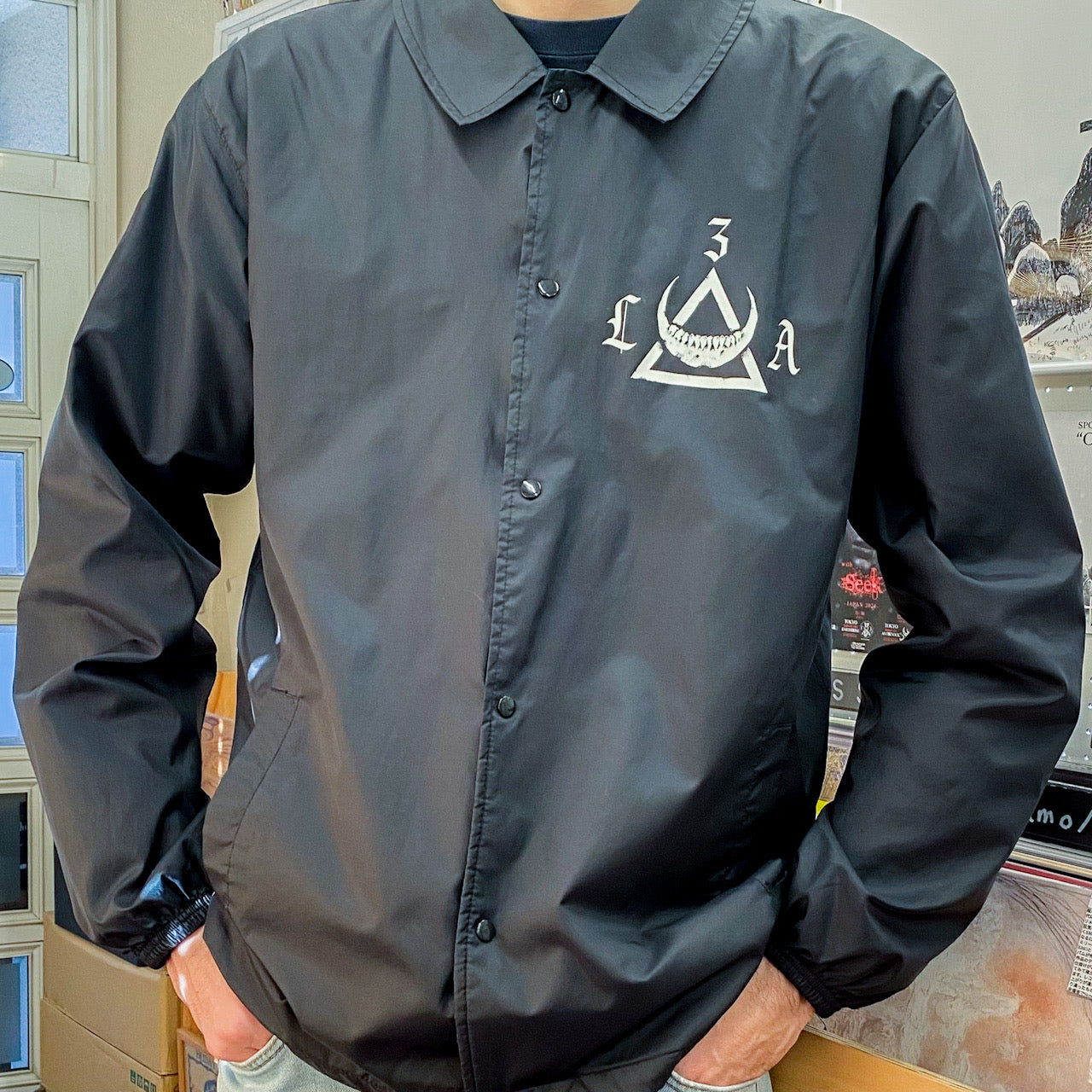 3LA CoachJacket Black