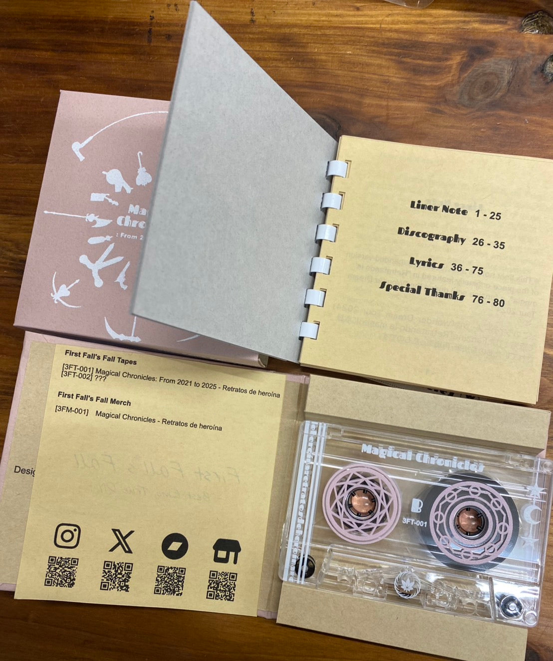 Retratos de heroína - "Magical Chronicles: From 2021 to 2025" (CASSETTE : 特殊仕様 Ltd100)