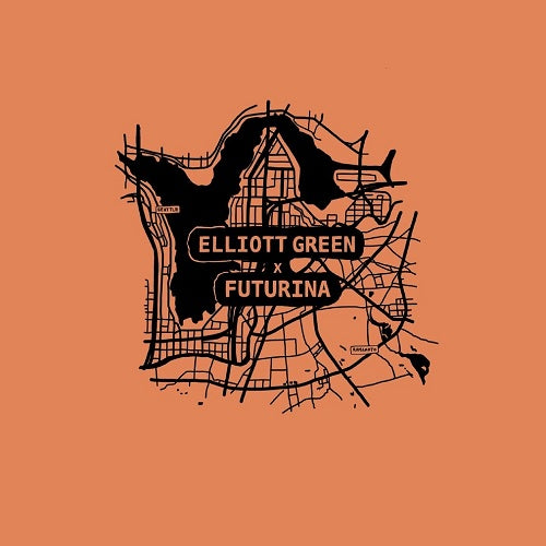 Futurina + Elliott Green - "Post Marked Stamps #5" (split CD)