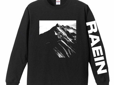 [Pre-Order] Raein - "Mountain - Black" (Long Sleeve-Shirt)