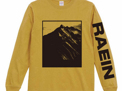 [pre-order] Raein - "Mountain - Heather Yellow" (Long Sleeve-Shirt)