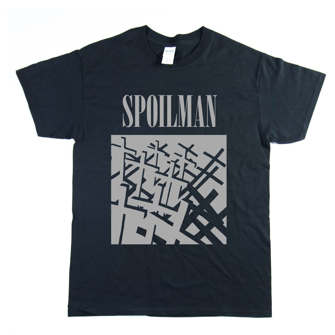 SPOILMAN - "OBLIVION TRACKS" (T-Shirt : Black)