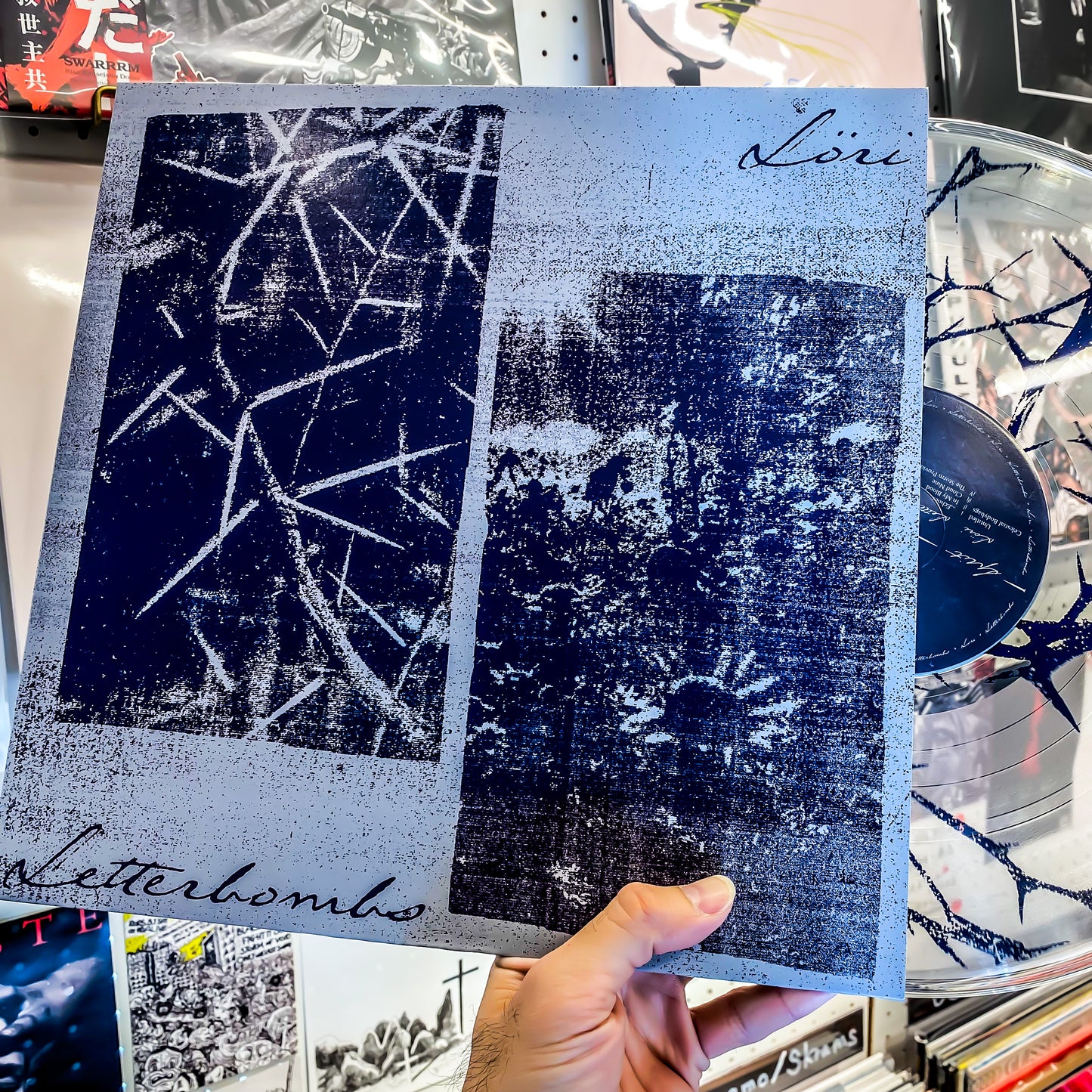 LORI + LETTERBOMBS - "SPLIT"(LP)