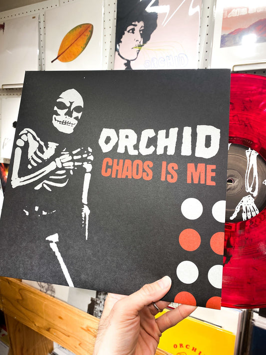Orchid - "Chaos Is Me" (LP: Red with Hi-Melt)