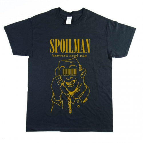 SPOILMAN - "BASTERD OSSAN GOLD" (T-Shirt : Black)