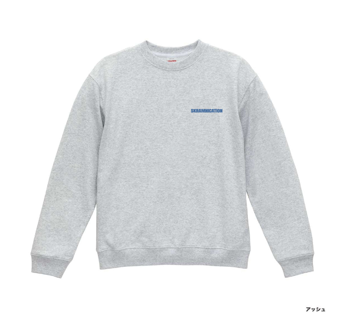 3LA - "skramnication" (Crew Neck Sweat: Ash)